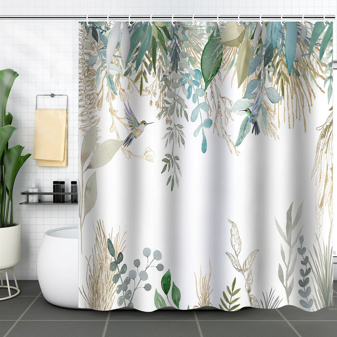 Nature-Inspired Shower Curtain Stornfield