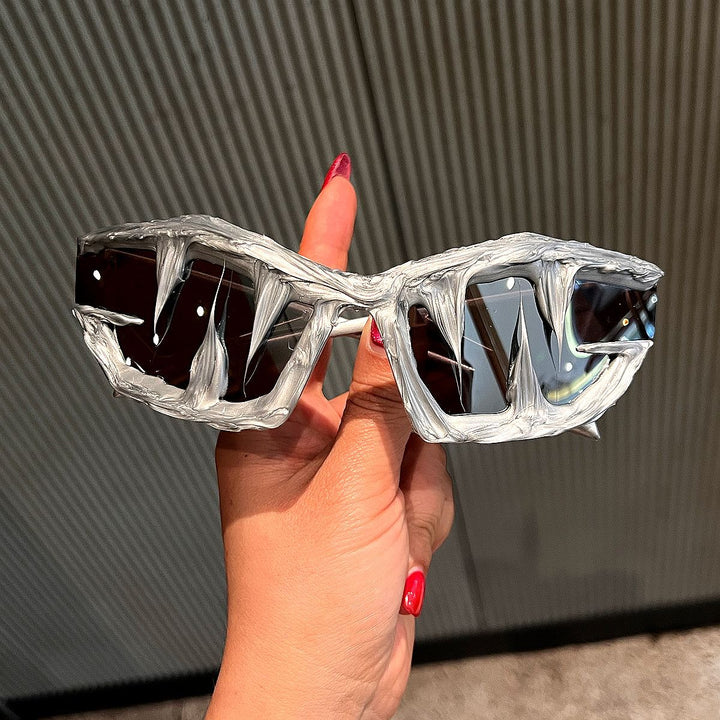 Women's Futuristic Sport Sunglasses with Extraordinary Unicorn Design Stornfield