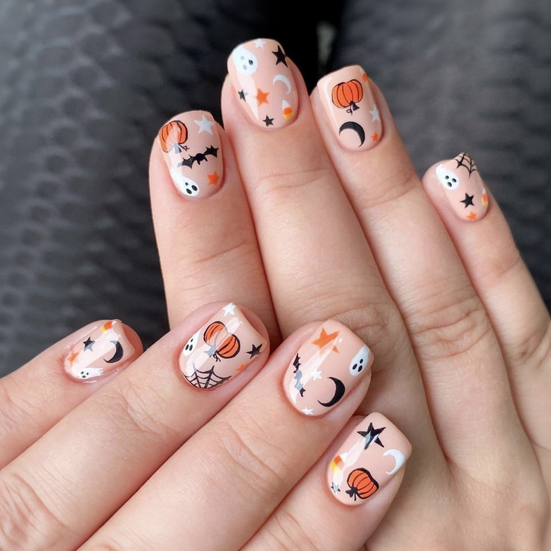 Creative Halloween Art Nail Set Stornfield