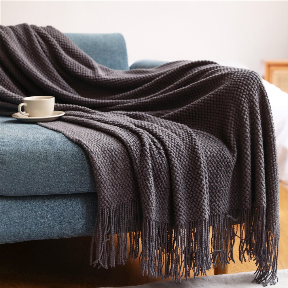 Soothing and cozy microfiber protective blanket Stornfield