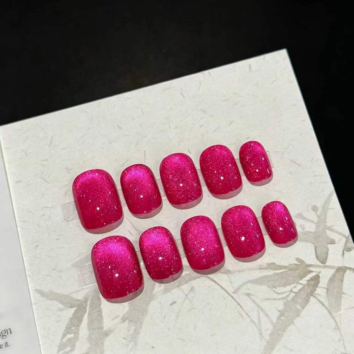 Glittering Press-On Nail Set Stornfield