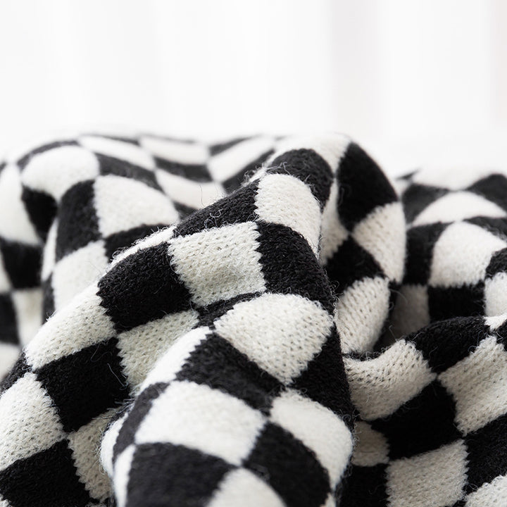 Women Stylish Check Scarf Stornfield
