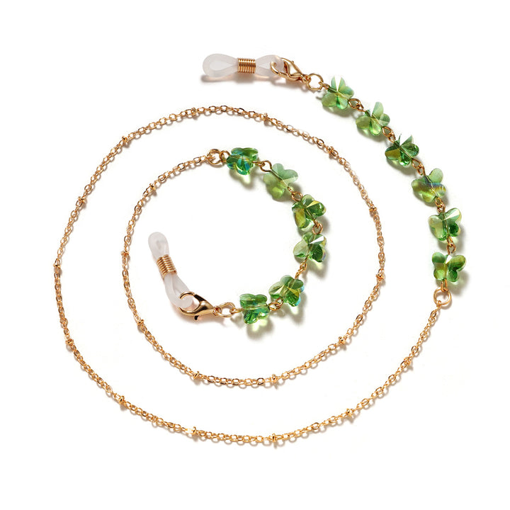 Floral Embellished Eyewear Chain Stornfield