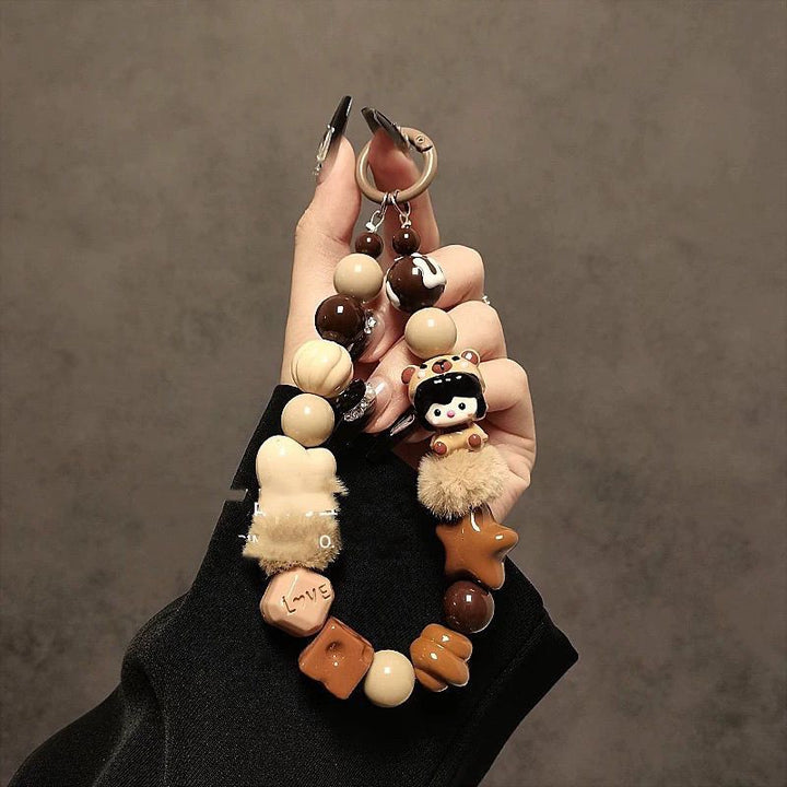 Decorative Beaded Keychain Holder Stornfield 1790134863