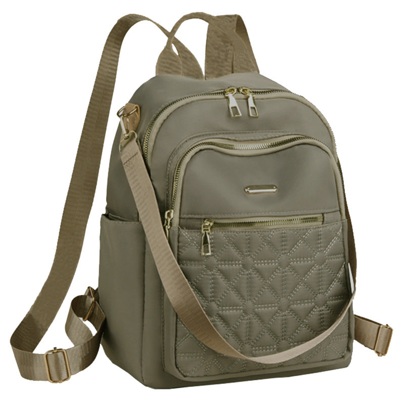 Elegant Quilted Multi-Pocket Backpack Stornfield