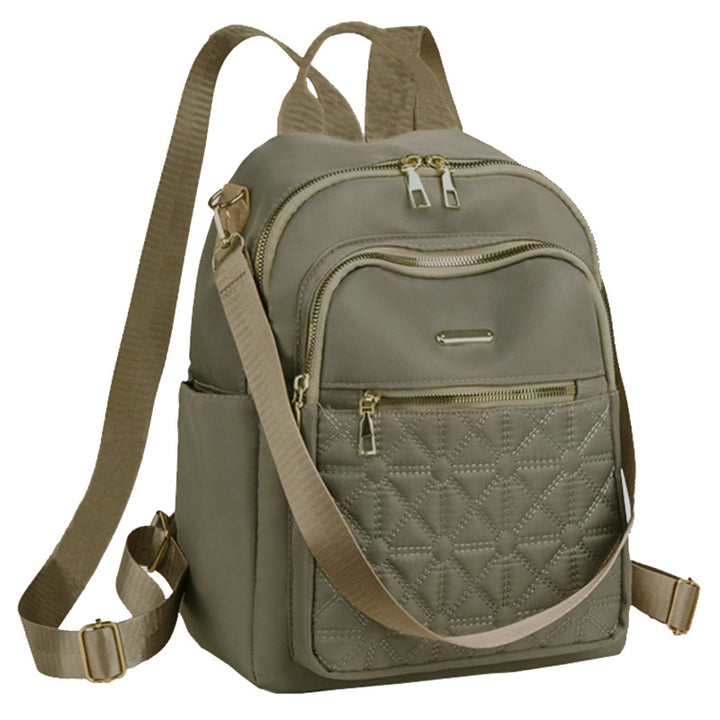 Elegant Quilted Multi-Pocket Backpack Stornfield