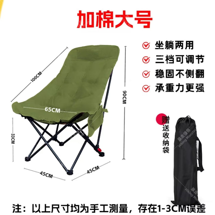 Comfortable high-back camping chair Stornfield