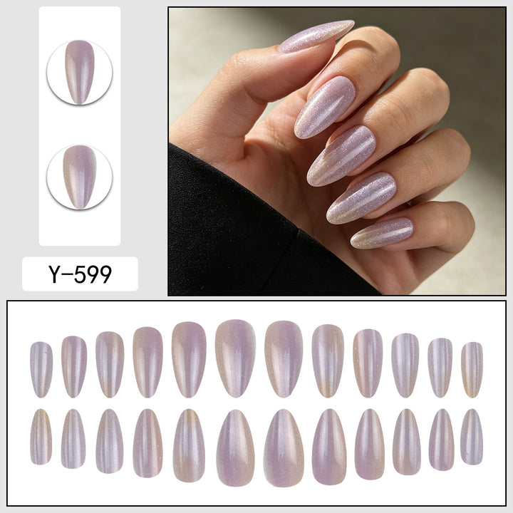 Sparkling Ombre Stiletto Press-On Nails Stornfield