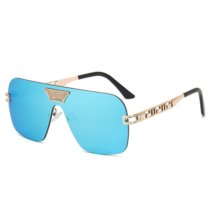 Women's fashionable sunglasses in a futuristic style with outstanding frame Stornfield