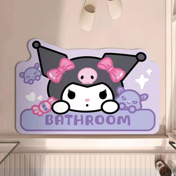 Decorative Cartoon-Themed Floor Mat
