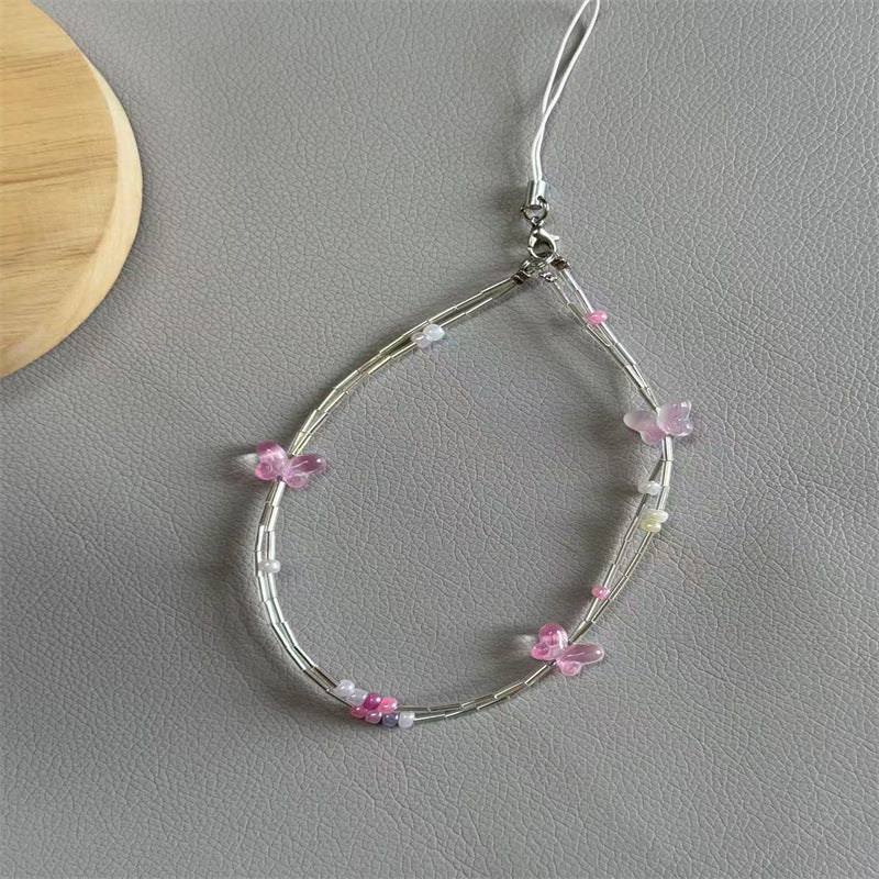 Decorative Butterfly Charm Eyewear Lanyard Stornfield