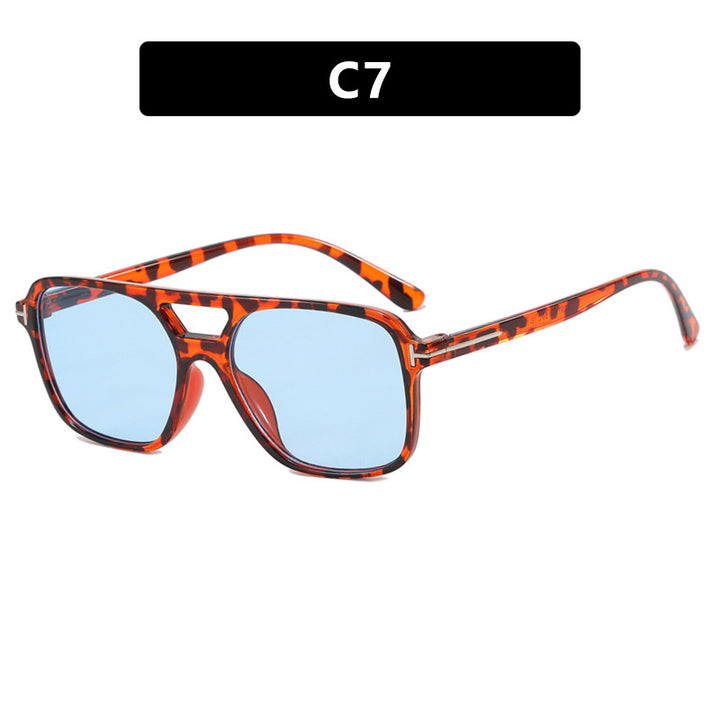 Ladies elegant geometric sunglasses with stylish frame Stornfield