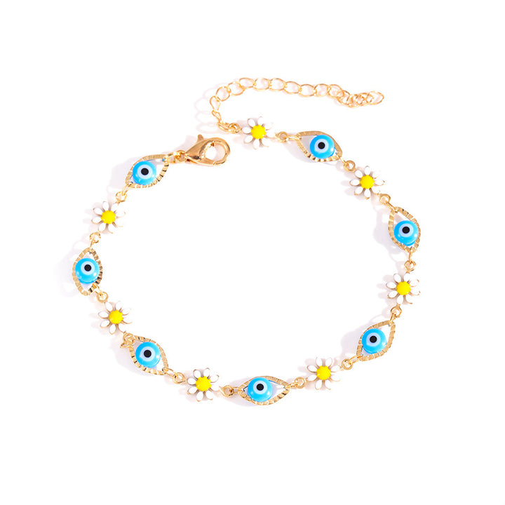 Eye Charm and Daisy Bracelet Stornfield