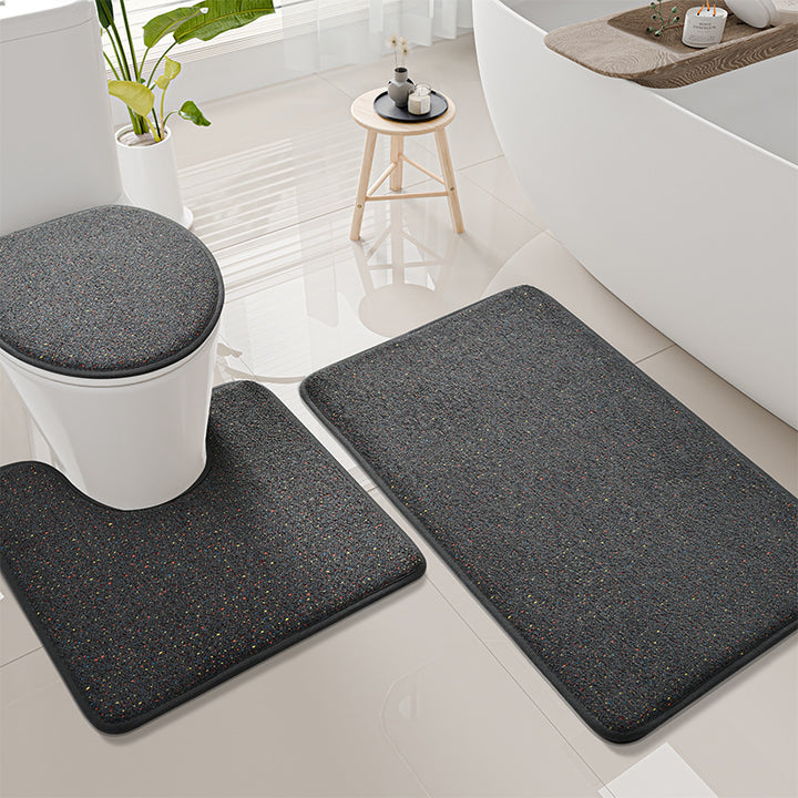 Non-Slip Memory Foam Bathroom Mat Set