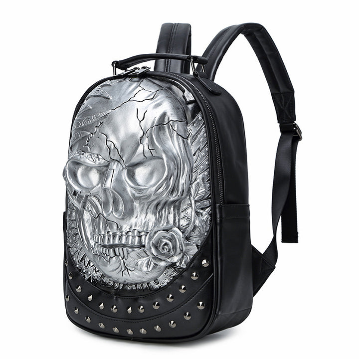 Stylish backpack with skull design Stornfield