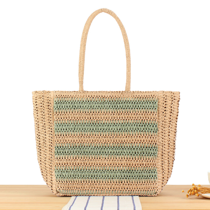 Beach bag with modern zebra pattern Stornfield