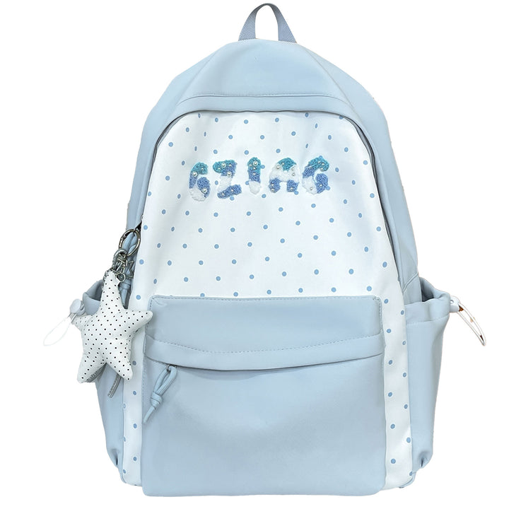 Cute Polka Dot Patterned Backpack Stornfield