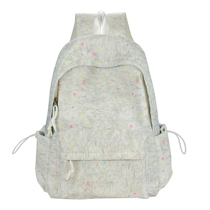 Stylish Star-Patterned Backpack Stornfield