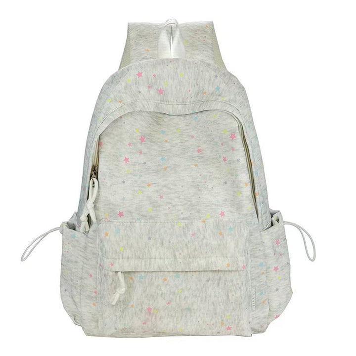 Stylish Star-Patterned Backpack Stornfield