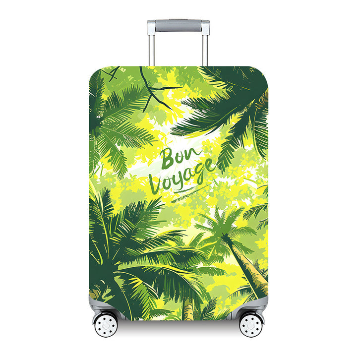 Unisex hard-shell travel suitcase with artistic landscape design Stornfield