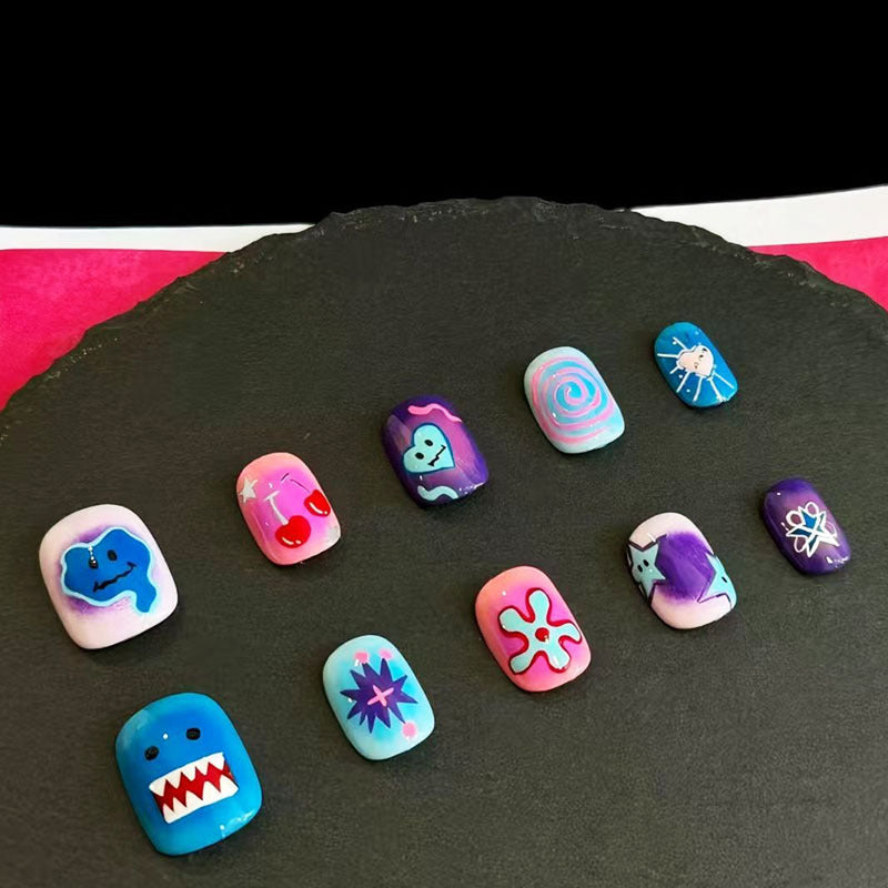 Playful Artistic Nail Art Design Set Stornfield