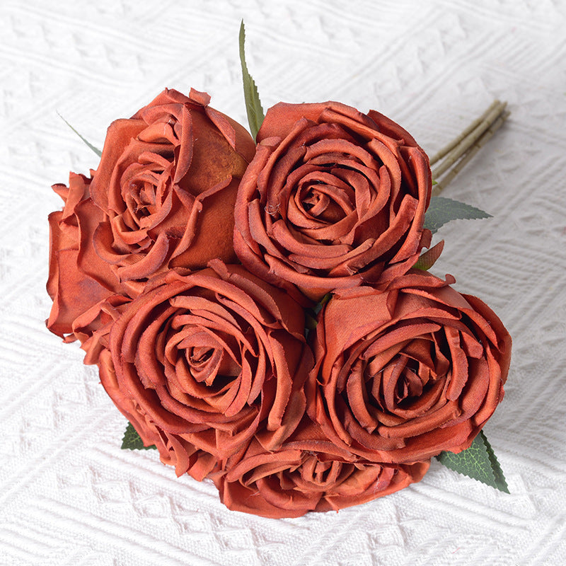 Decorative Faux Rose Bouquet