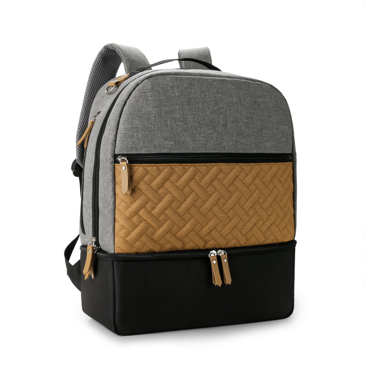 Backpack with Floral Pattern and Separate Compartment Stornfield