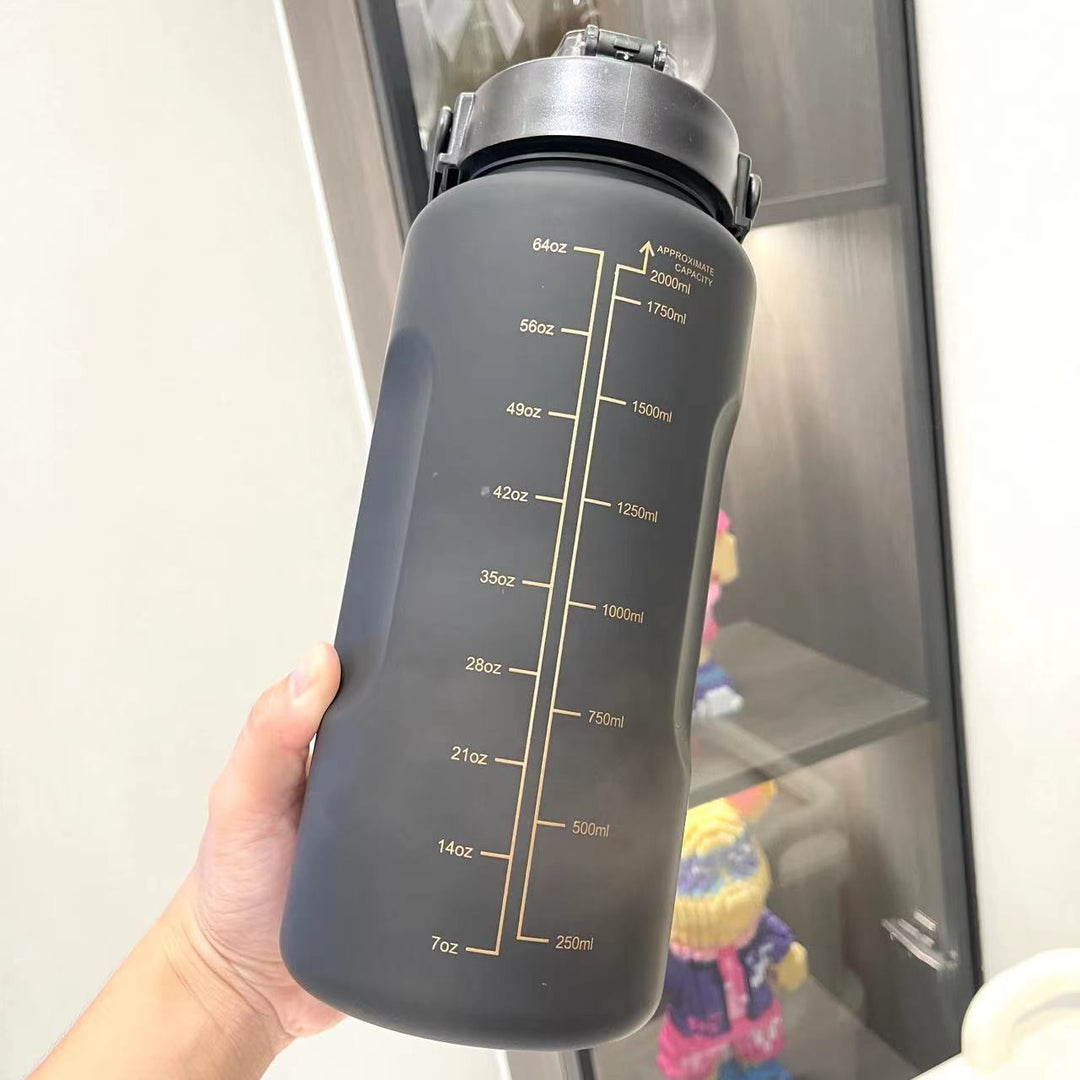 Unisex Motivating Water Bottle with Time Markings Stornfield