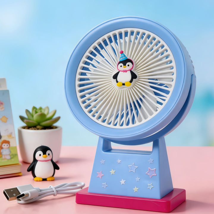 Ladies Funny Table Fan in Creative Animal Design Stornfield