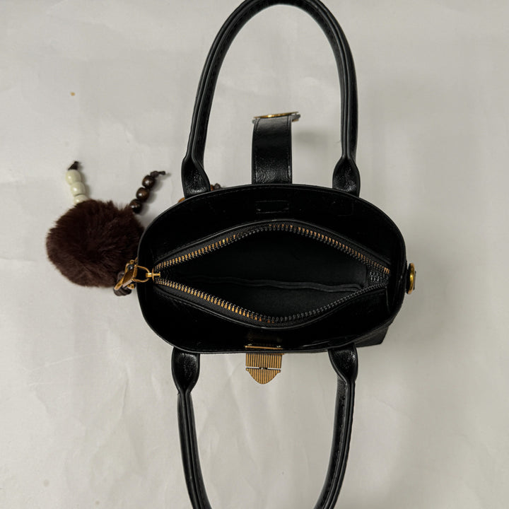 Handheld Suede Purse