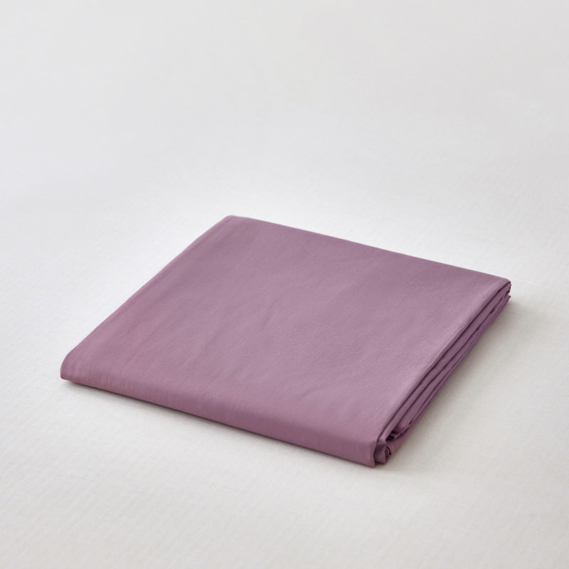 Luxury Brushed Cotton Flat Sheet with Breathable Percale Weave