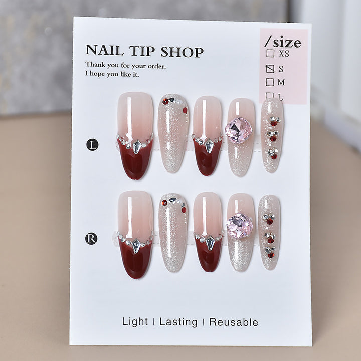 Decorative Animal Print Press-On Nail Set Stornfield