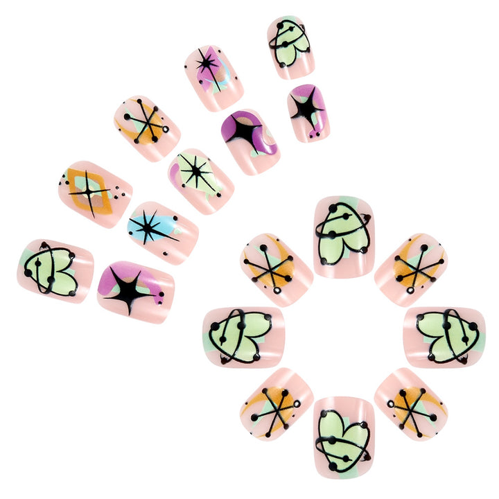Artistic Abstract Nail Art Stornfield