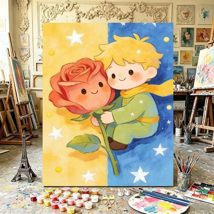 Playful Dual Element Canvas Art Stornfield