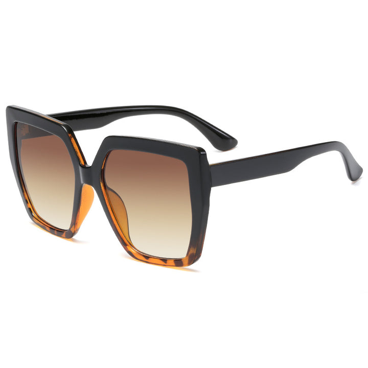 Women’s fashionable transparent sunglasses with square lenses Stornfield