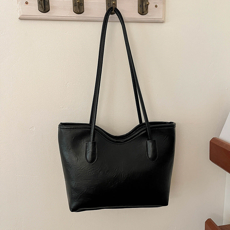 Classic Leather Tote Bag