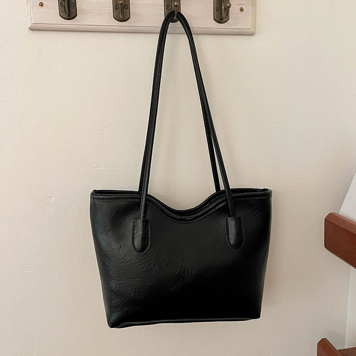 Classic Leather Tote Bag