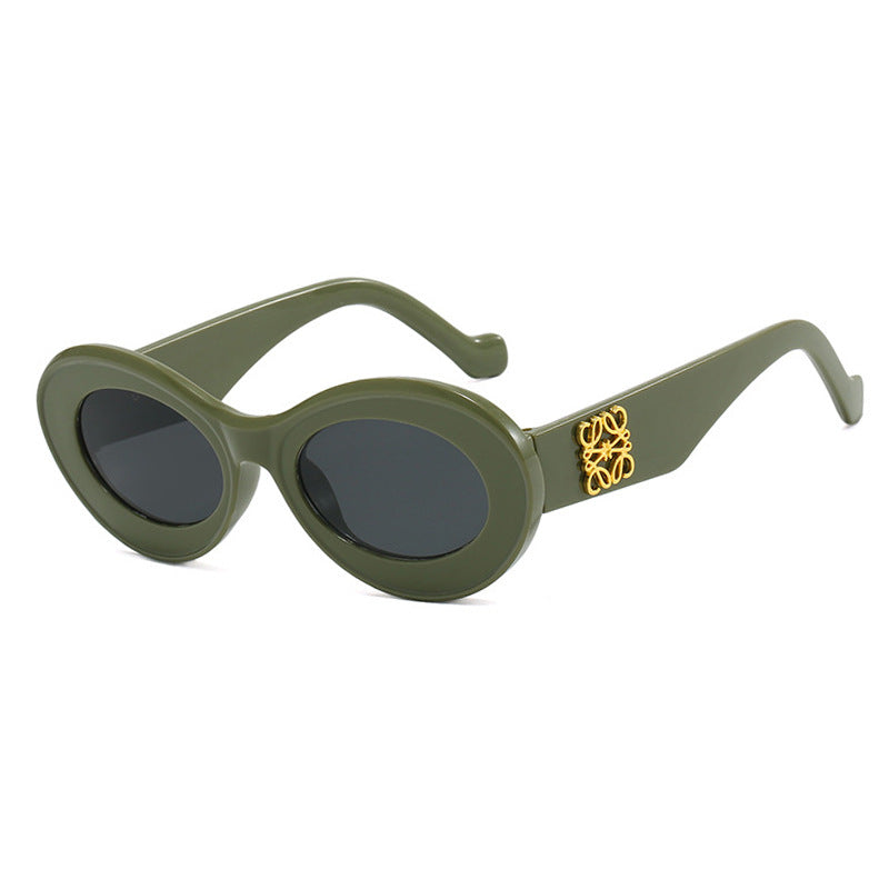 Ladies elegant curved sunglasses Stornfield