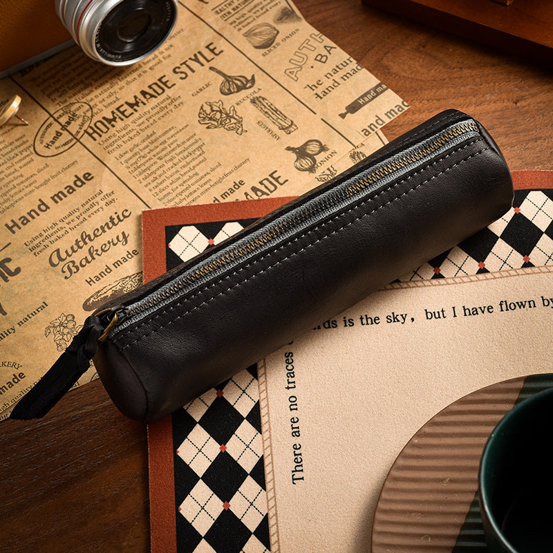 Stylish Leather Pencil Case