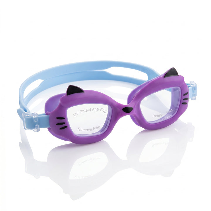 Swim goggles in a cute cat design with anti-fog technology Stornfield