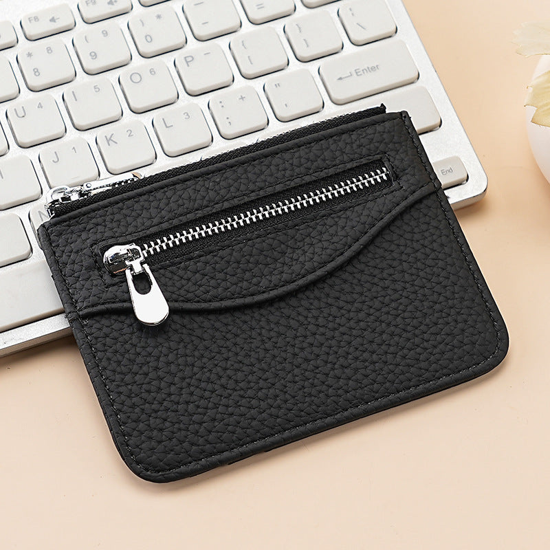 Textured Leather Cardholder