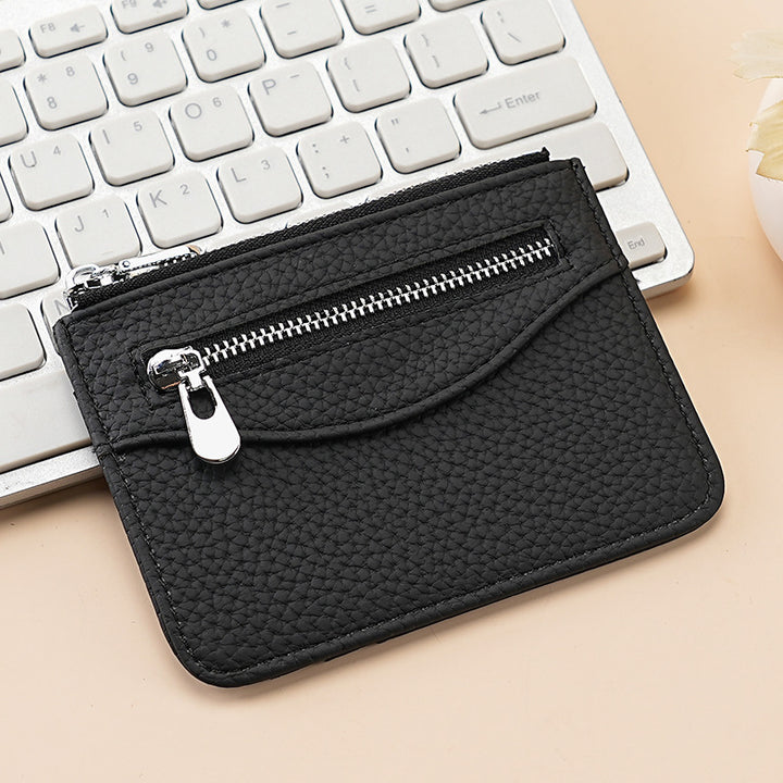 Textured Leather Cardholder