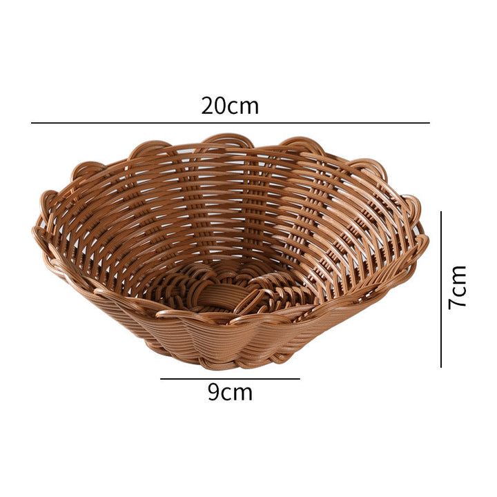 Stylish Decorative Woven Fruit Bowl Stornfield