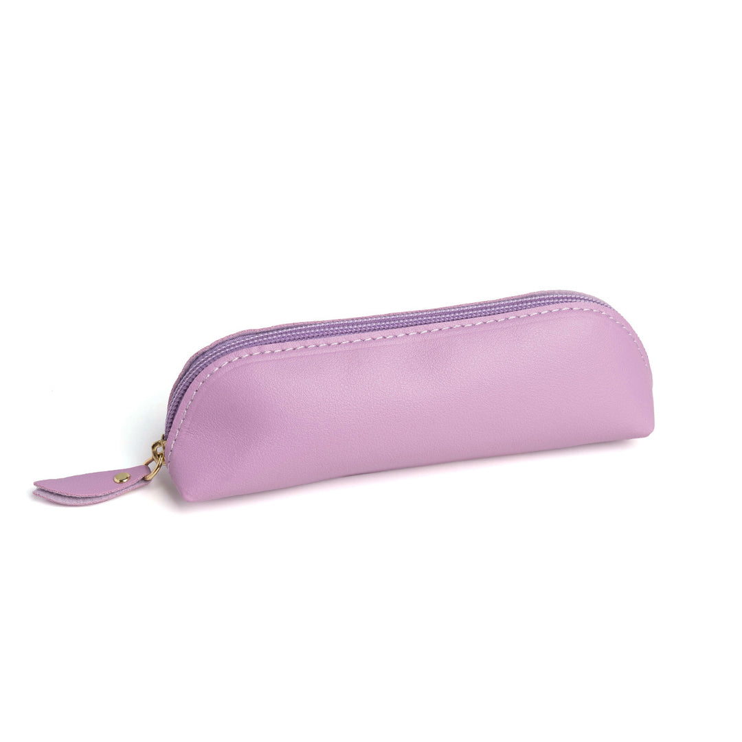 Premium Leather Zippered Pencil Case Stornfield