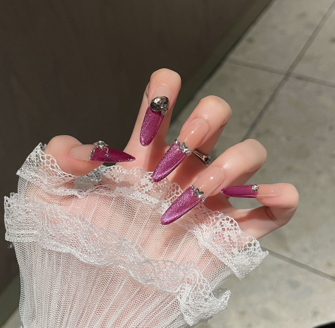 Glamorous Stiletto Nail Art Extensions Stornfield