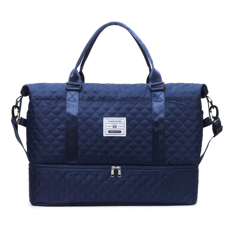 Quilted Travel Weekender Bag