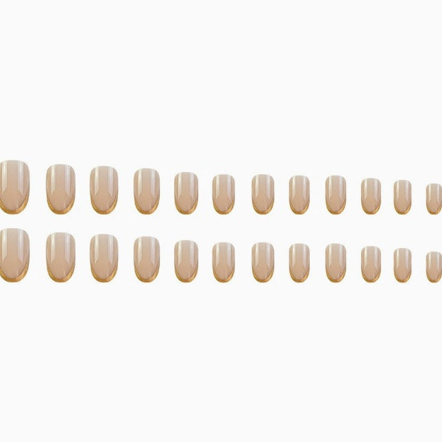 Elegant French Tip Nail Art Set Stornfield