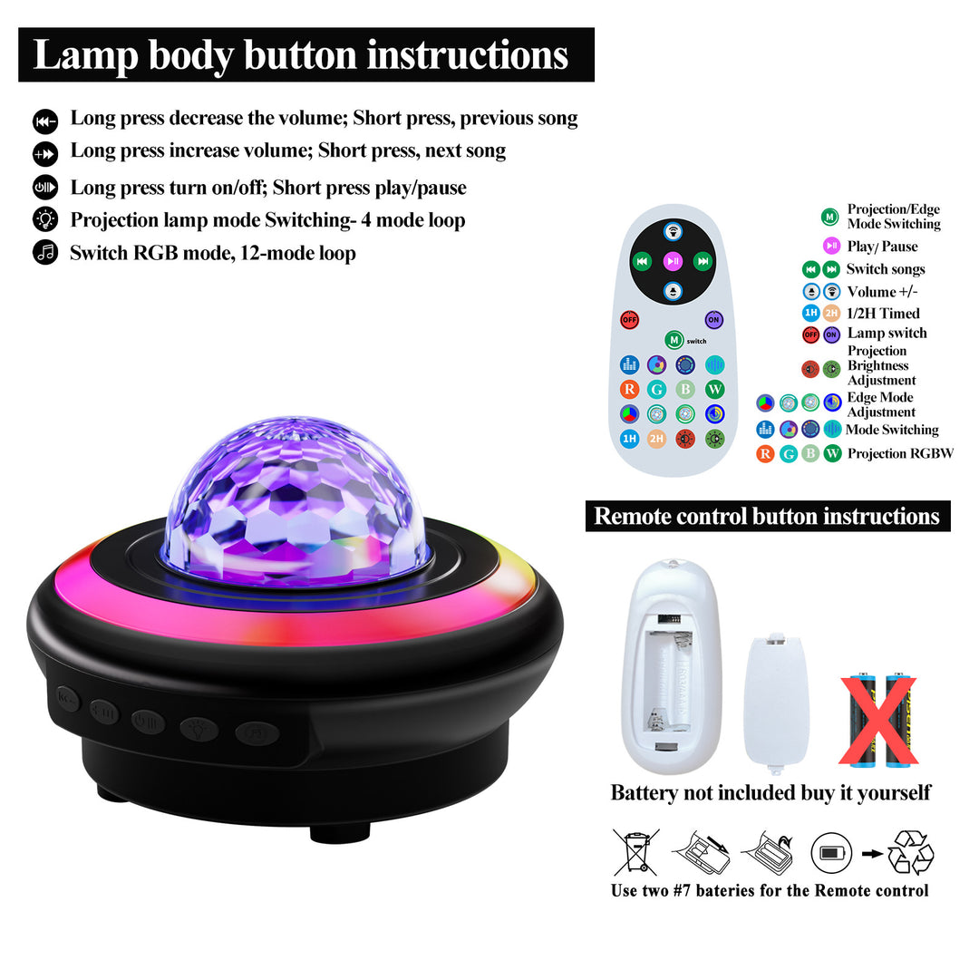 LED Projection Mood Lamp