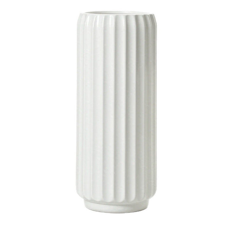 Elegant Fluted Decorative Floor Vase Stornfeild