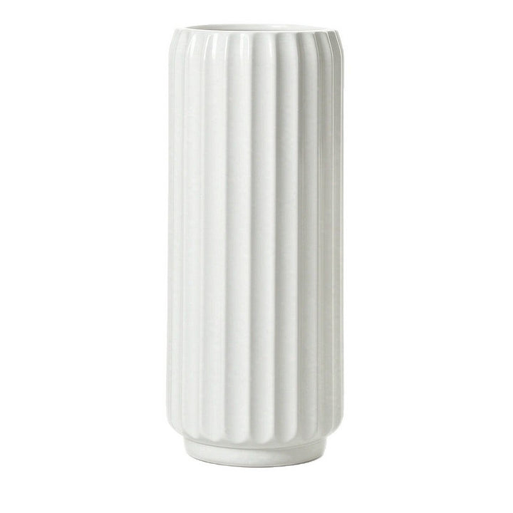 Elegant Fluted Decorative Floor Vase Stornfeild